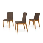 Conjunto Mesa Pérola Redonda com 4 Cadeiras Diamante