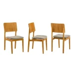 Conjunto Mesa de Jantar Jade com 3 Cadeiras Granada