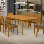 Conjunto Mesa de Jantar Jade com 3 Cadeiras Granada